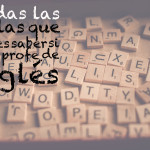 Todas las siglas que debes saber si eres profe de ingles