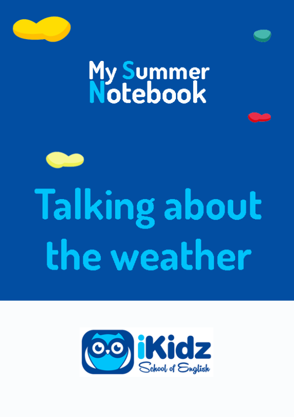 Mein Sommer-Notizbuch portada_Talking über das Wetter